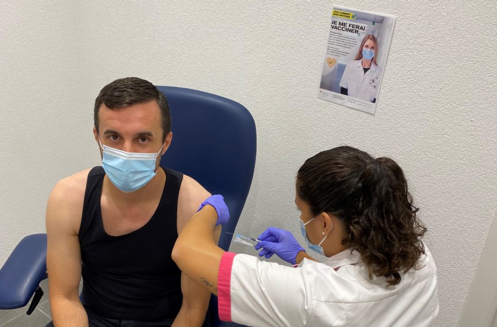 Vaccination COVID du 12.08.2021 : Dr Freitas